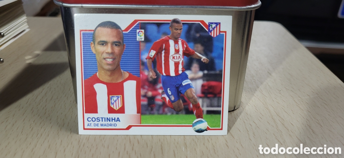 Cromos de F&uacute;tbol: COSTINHA ATLETICO DE MADRID LIGA 07 08 2007 2008 EDICIONES ESTE
