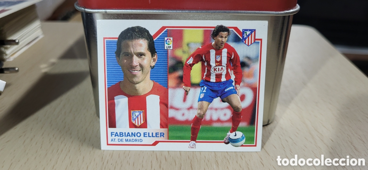 Cromos de F&uacute;tbol: FABIANO ELLER ATLETICO DE MADRID LIGA 07 08 2007 2008 EDICIONES ESTE
