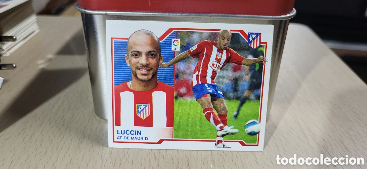 Cromos de F&uacute;tbol: LUCCIN ATLETICO DE MADRID LIGA 07 08 2007 2008 EDICIONES ESTE
