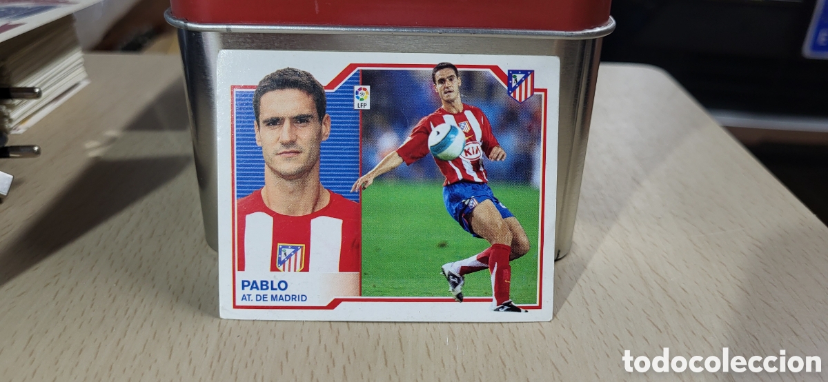 Cromos de F&uacute;tbol: PABLO ATLETICO DE MADRID LIGA 07 08 2007 2008 EDICIONES ESTE