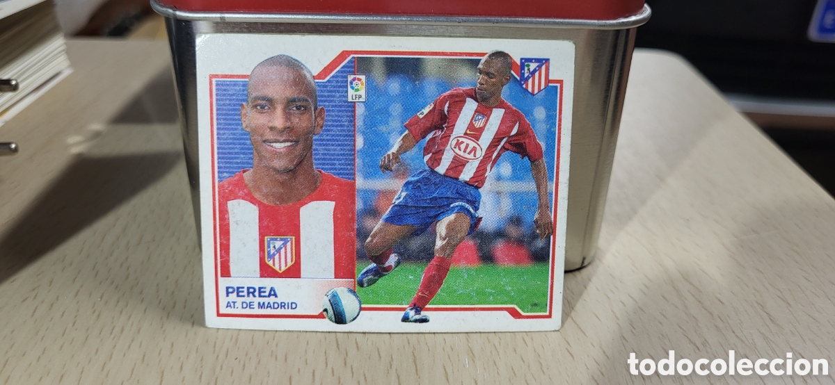 Cromos de F&uacute;tbol: PEREA ATLETICO DE MADRID LIGA 07 08 2007 2008 EDICIONES ESTE