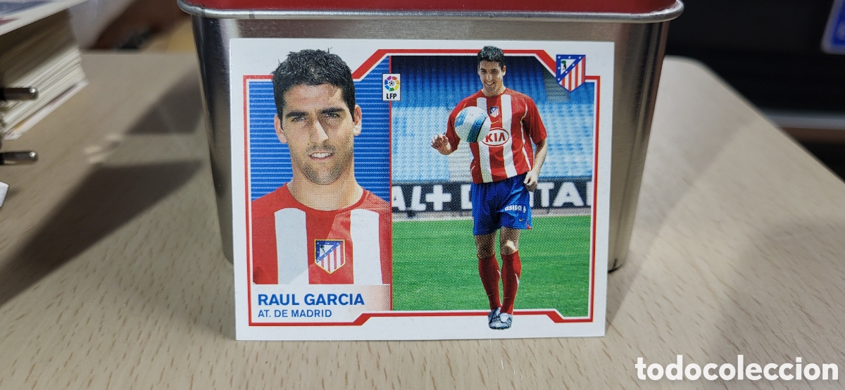 Cromos de F&uacute;tbol: RAUL GARCIA ATLETICO DE MADRID LIGA 07 08 2007 2008 EDICIONES ESTE