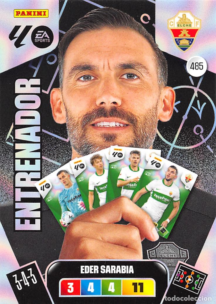 Cartes &agrave; collectionner de Football: PANINI ADRENALYN 25/26 2025/2026 #485 EDER SARABIA (ELCHE C.F.) ENTRENADOR