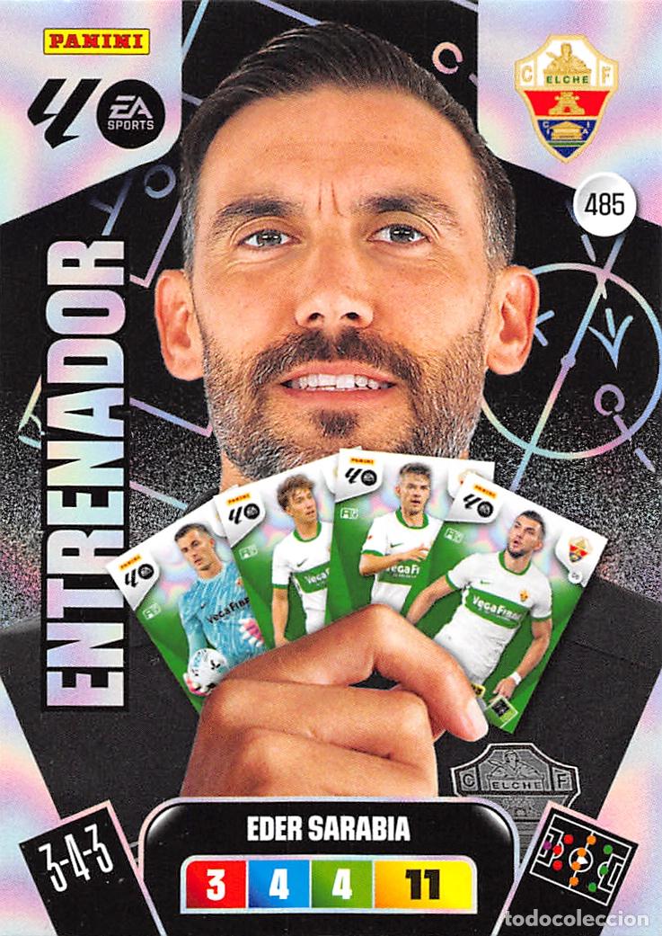 Cartes &agrave; collectionner de Football: PANINI ADRENALYN 25/26 2025/2026 #485 EDER SARABIA (ELCHE C.F.) ENTRENADOR