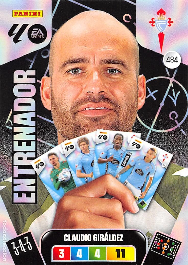 Cartes &agrave; collectionner de Football: PANINI ADRENALYN 25/26 2025/2026 #484 CLAUDIO GIRALDEZ (R.C. CELTA) ENTRENADOR