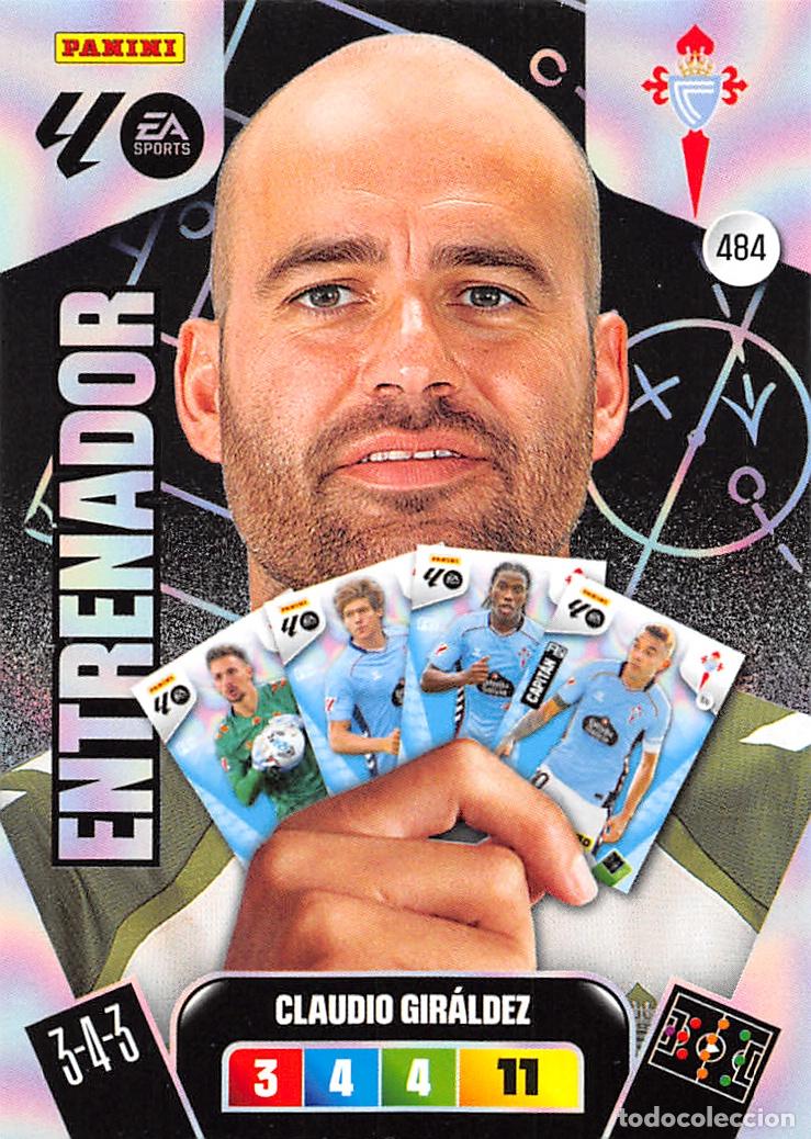 Cartes &agrave; collectionner de Football: PANINI ADRENALYN 25/26 2025/2026 #484 CLAUDIO GIRALDEZ (R.C. CELTA) ENTRENADOR