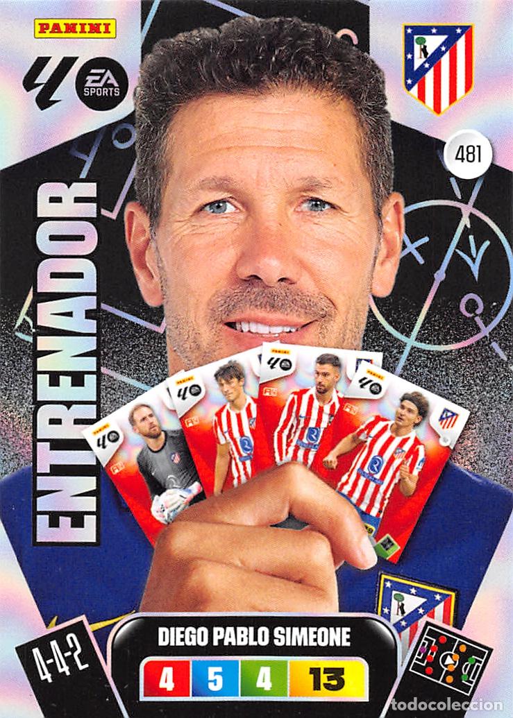 Cartes &agrave; collectionner de Football: PANINI ADRENALYN 25/26 2025/2026 #481 DIEGO PABLO SIMEONE (ATLETICO MADRID) ENTRENADOR