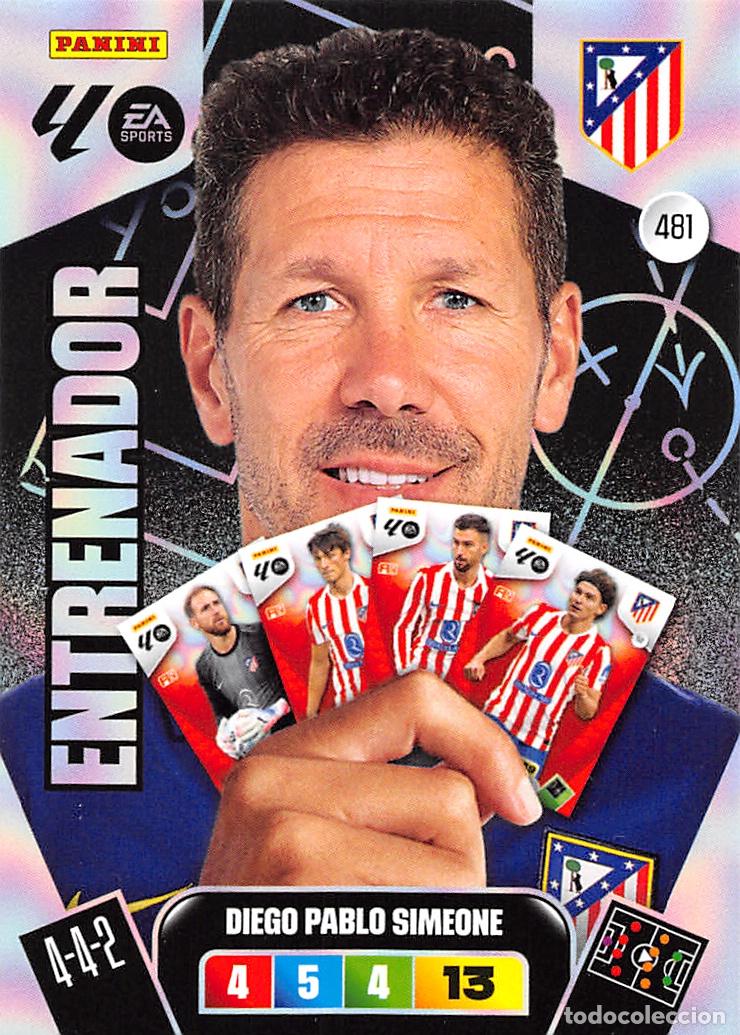 Cartes &agrave; collectionner de Football: PANINI ADRENALYN 25/26 2025/2026 #481 DIEGO PABLO SIMEONE (ATLETICO MADRID) ENTRENADOR