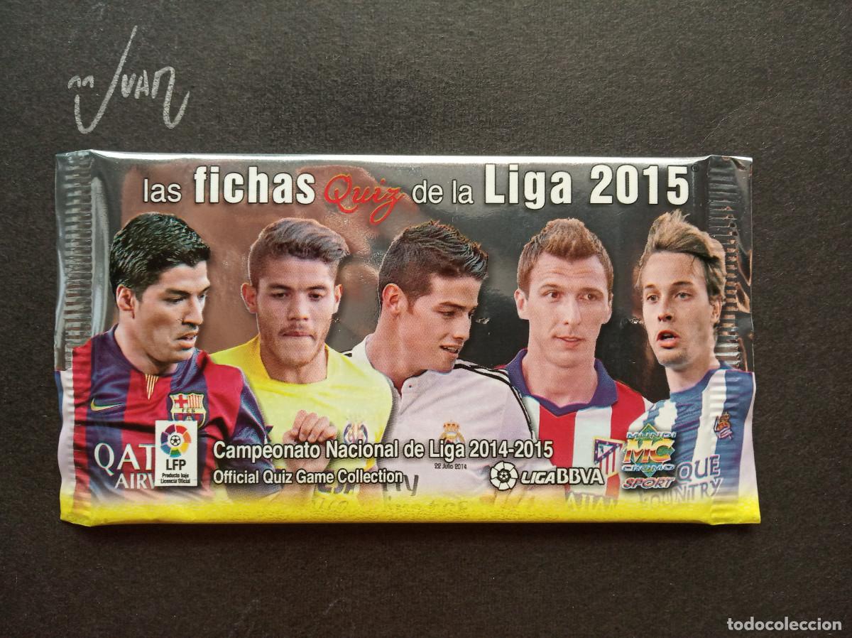Football Stickers: SOBRE SIN ABRIR ED. FINAL ⚽ MUNDICROMO &reg; 2014 2015 LIGA 14 15 MESSI BARCELONA CRISTIANO RONALDO ?