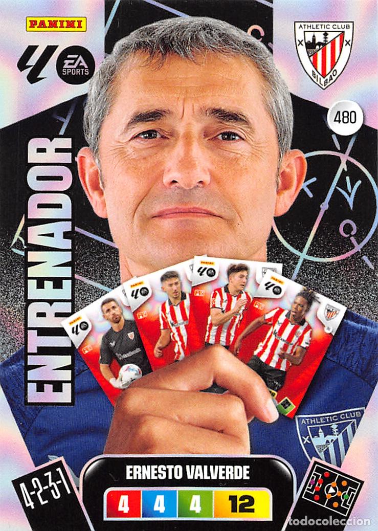 Cartes &agrave; collectionner de Football: PANINI ADRENALYN 25/26 2025/2026 #480 ERNESTO VALVERDE (ATHLETIC CLUB) ENTRENADOR