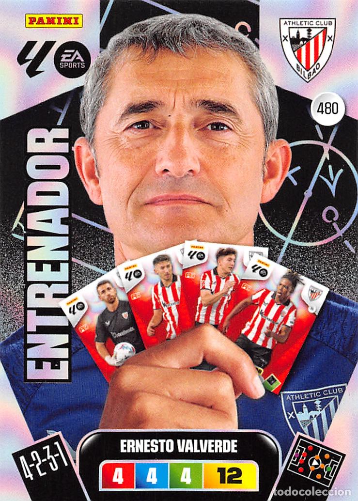 Cartes &agrave; collectionner de Football: PANINI ADRENALYN 25/26 2025/2026 #480 ERNESTO VALVERDE (ATHLETIC CLUB) ENTRENADOR