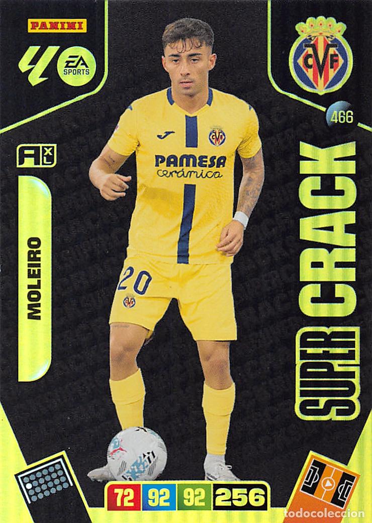 Cartes &agrave; collectionner de Football: PANINI ADRENALYN 25/26 2025/2026 #466 MOLEIRO (VILLARREAL C.F.) SUPER CRACK