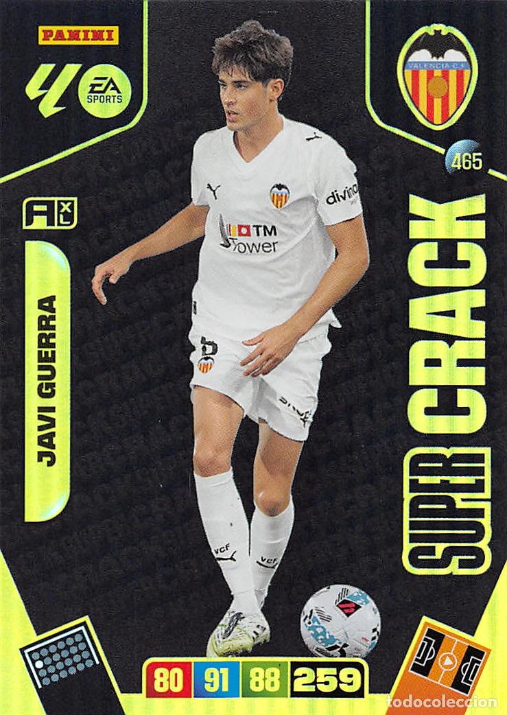 Cartes &agrave; collectionner de Football: PANINI ADRENALYN 25/26 2025/2026 #465 JAVI GUERRA (VALENCIA C.F.) SUPER CRACK