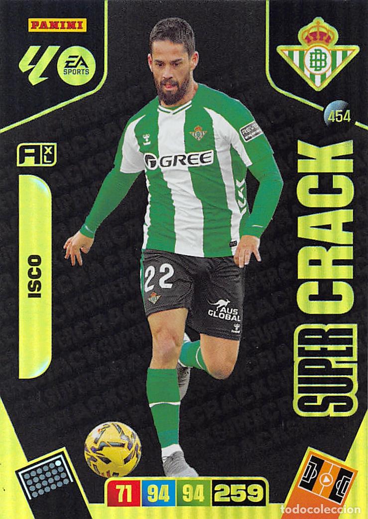 Cromos de F&uacute;tbol: PANINI ADRENALYN 25/26 2025/2026 #454 ISCO (REAL BETIS) SUPER CRACK