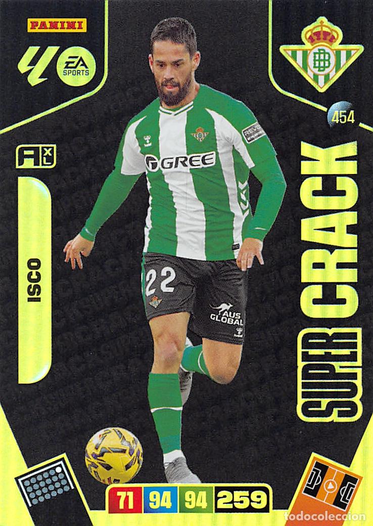 Cromos de F&uacute;tbol: PANINI ADRENALYN 25/26 2025/2026 #454 ISCO (REAL BETIS) SUPER CRACK