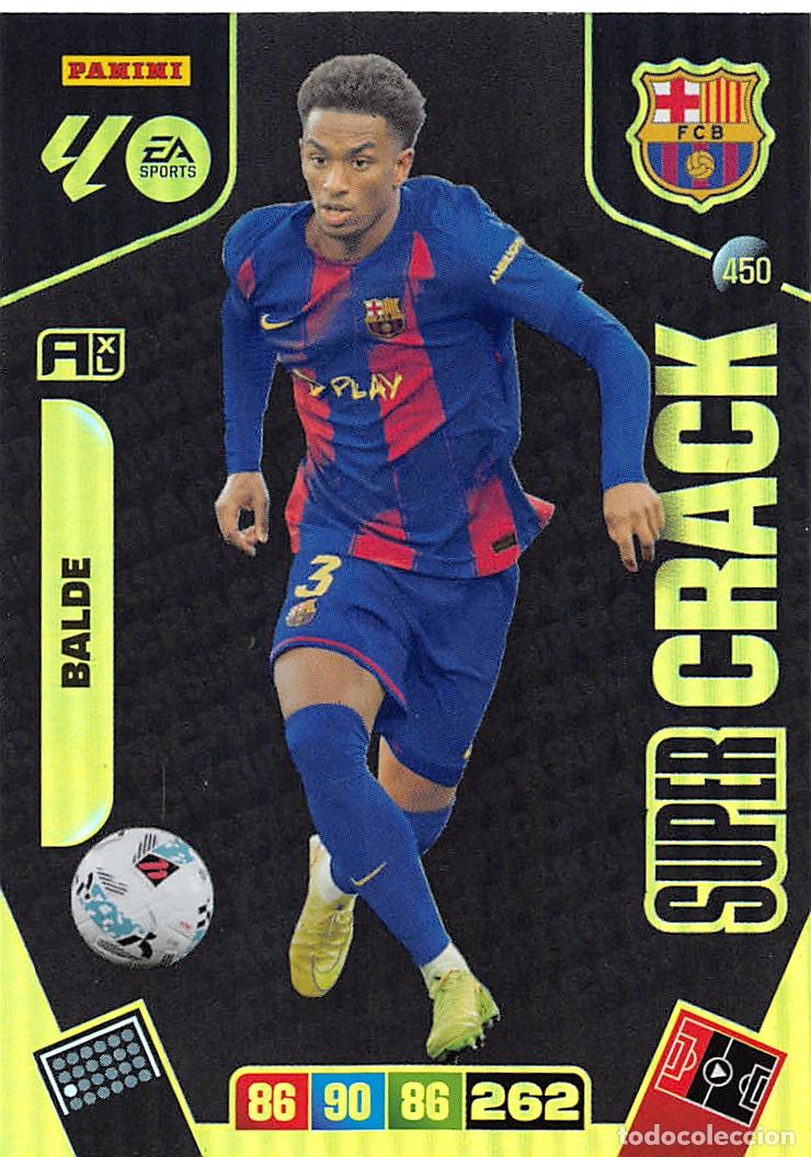 Fu&szlig;ball-Sticker: PANINI ADRENALYN 25/26 2025/2026 #450 BALDE (F.C. BARCELONA) SUPER CRACK
