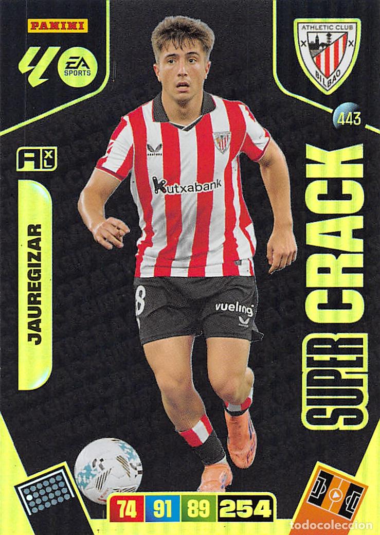 Cromos de F&uacute;tbol: PANINI ADRENALYN 25/26 2025/2026 #443 JAUREGIZAR (ATHLETIC CLUB) SUPER CRACK
