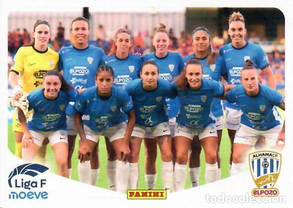 Cromos de F&uacute;tbol: CROMO PANINI LIGA FEMENINA F 2025-26 (25 - 26) - N&ordm; 3 - PLANTLLA - ALHAMA EL POZO