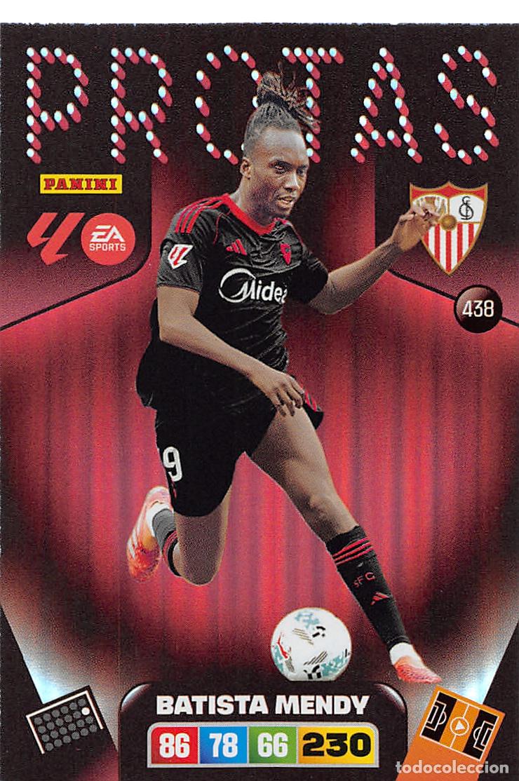 Cromos de F&uacute;tbol: PANINI ADRENALYN 25/26 2025/2026 #438 BATISTA MENDY (SEVILLA F.C.) PROTAS