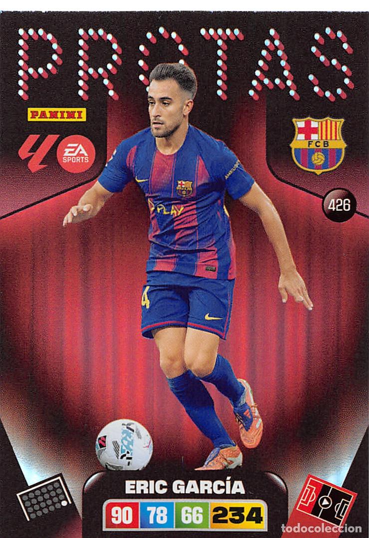 Cromos de F&uacute;tbol: PANINI ADRENALYN 25/26 2025/2026 #426 ERIC GARCIA (F.C. BARCELONA) PROTAS