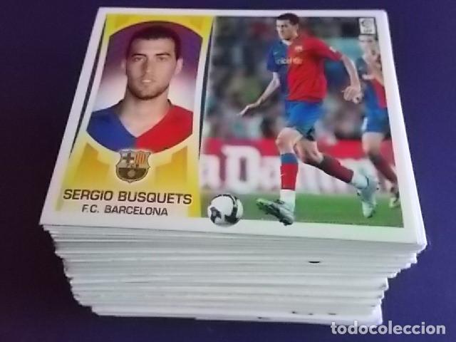 Cromos de F&uacute;tbol: LOTE 181 CROMOS ESTE 09-10 TODOS DIFERENTES SIN PEGAR 7 BAJAS,7 COLOCAS, 3 FICHAJES