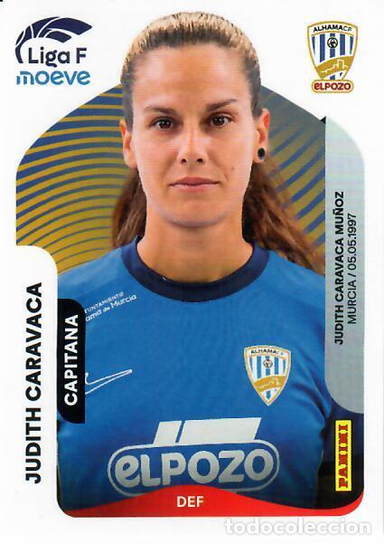 Cromos de F&uacute;tbol: CROMO PANINI LIGA FEMENINA F 2025-26 (25 - 26) - N&ordm; 8 A - JUDITH CARAVACA - ALHAMA EL POZO