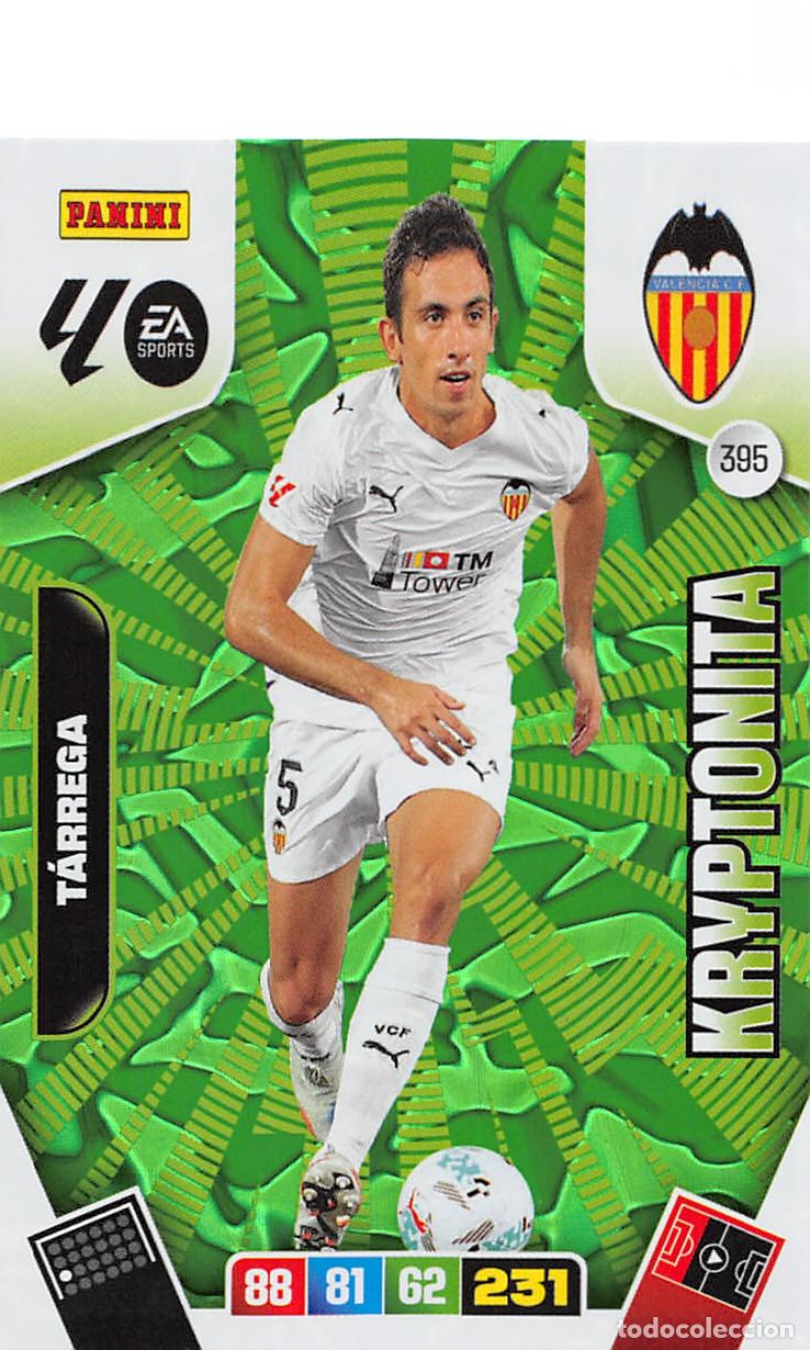 Cromos de F&uacute;tbol: PANINI ADRENALYN 25/26 2025/2026 #395 TARREGA (VALENCIA C.F.) KRYPTONITA