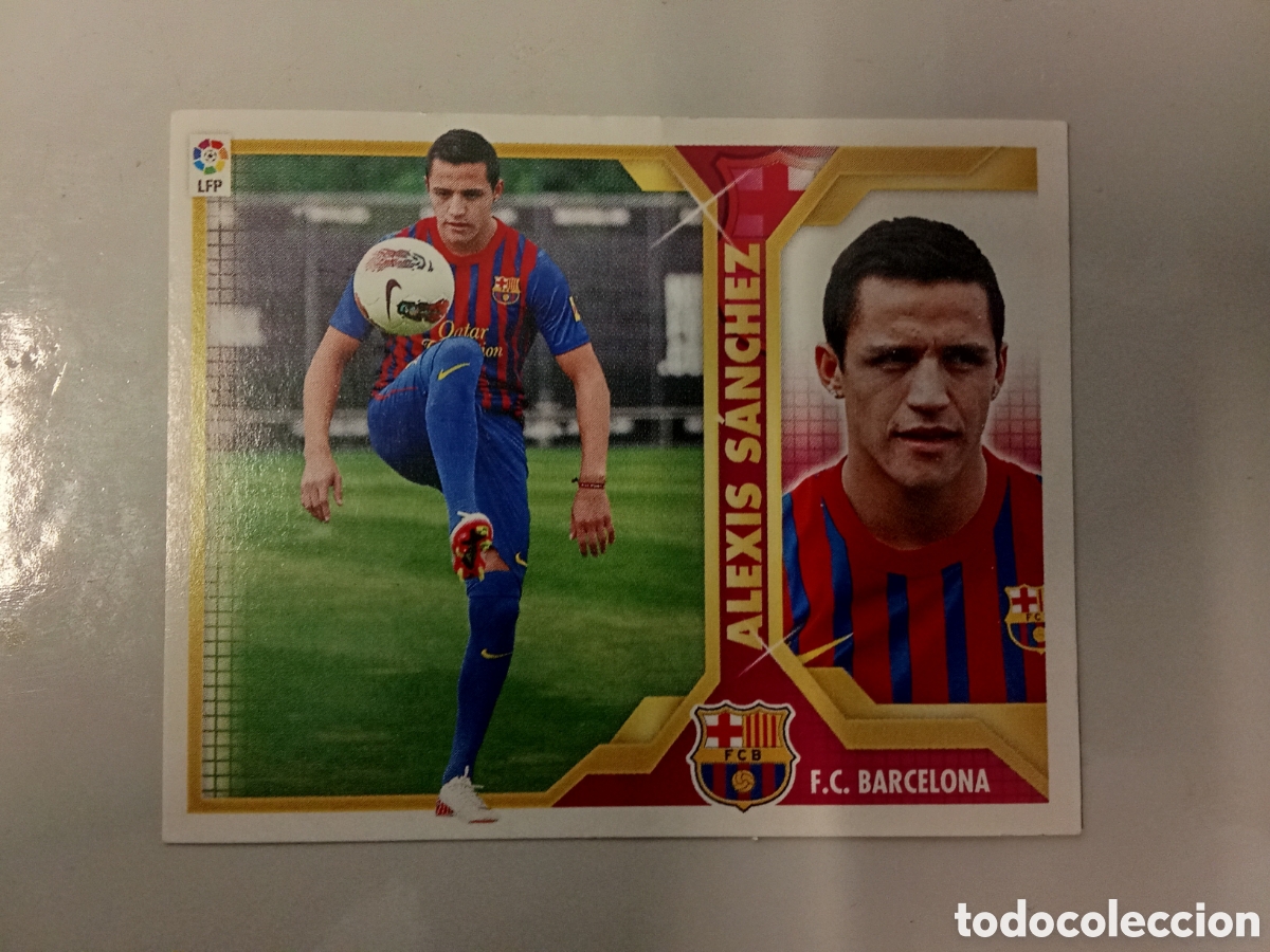 Cromos de Futebol: ALEXIS SANCHEZ BARCELONA FICHAJE 30 LIGA ESTE 2011 2012 11-12 SIN PEGAR