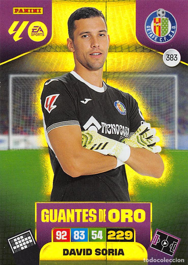Cartes &agrave; collectionner de Football: PANINI ADRENALYN 25/26 2025/2026 #383 DAVID SORIA (GETAFE C.F.) GUANTES DE ORO