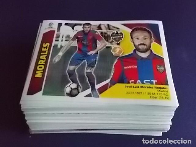 Cartes &agrave; collectionner de Football: LOTE 100 CROMOS ESTE 17-18 SIN PEGAR ( HAY 4 REPES ) 6 FICHAJES