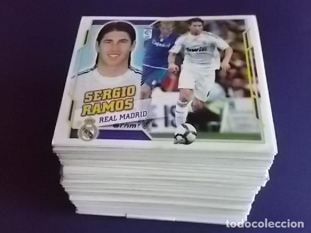 Cartes &agrave; collectionner de Football: LOTE 183 CROMOS ESTE 10-11 TODOS DIFERENTES SIN PEGAR 11 BAJAS,5 COLOCAS, 5 FICHAJES