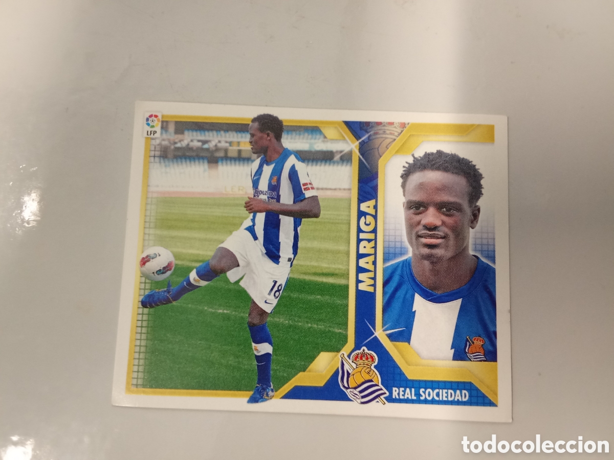 Cromos de F&uacute;tbol: MARIGA REAL SOCIEDAD FICHAJE 49 LIGA ESTE 2011 2012 11-12. NUNCA PEGADO