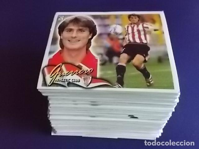 Cromos de F&uacute;tbol: LOTE 143 CROMOS ESTE 00-01 TODOS DIFERENTES SIN PEGAR 5 BAJAS, 2 FICHAJES