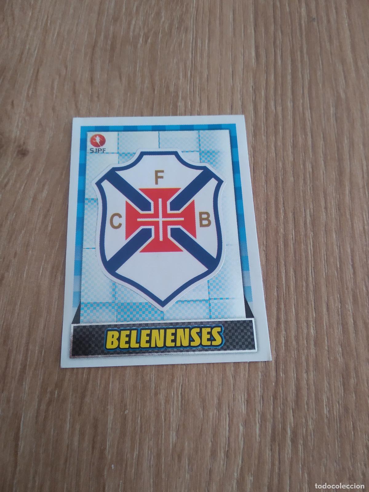 Cromos de F&uacute;tbol: 3 BELENENSES ESCUDO CROMO FUTBOL PANINI LIGA PORTUGAL 2015-2016 FUTEBOL 15-16