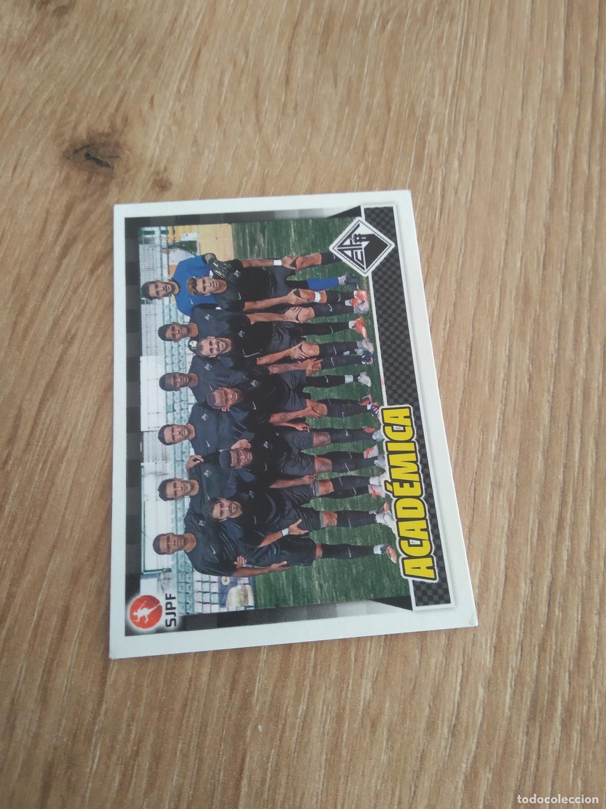 Cromos de F&uacute;tbol: 19 EQUIPO PLANTILLA ACADEMICA CROMO FUTBOL PANINI LIGA PORTUGAL 2015-2016 FUTEBOL 15-16
