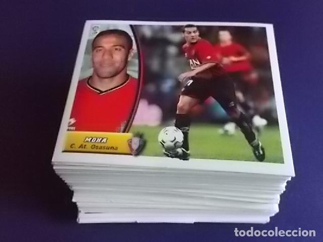 Figurine di Calcio: LOTE 139 CROMOS ESTE 03-04 TODOS DIFERENTES SIN PEGAR 10 BAJAS, 5 COLOCAS, 4 FICHAJES