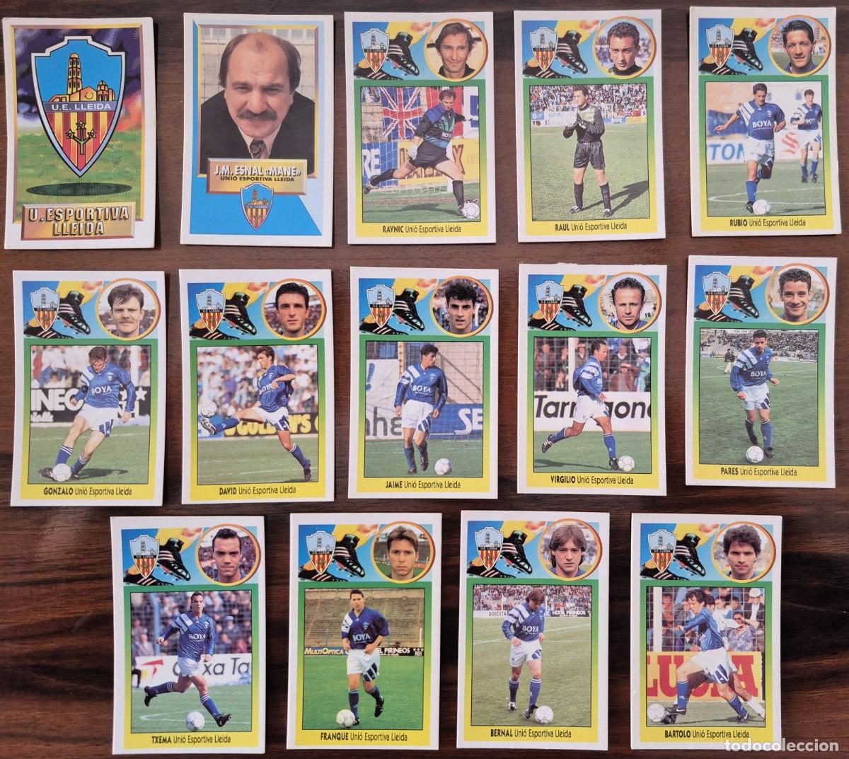 Football Stickers: este 93-94 93 94 1993-1994 lleida cromos carton