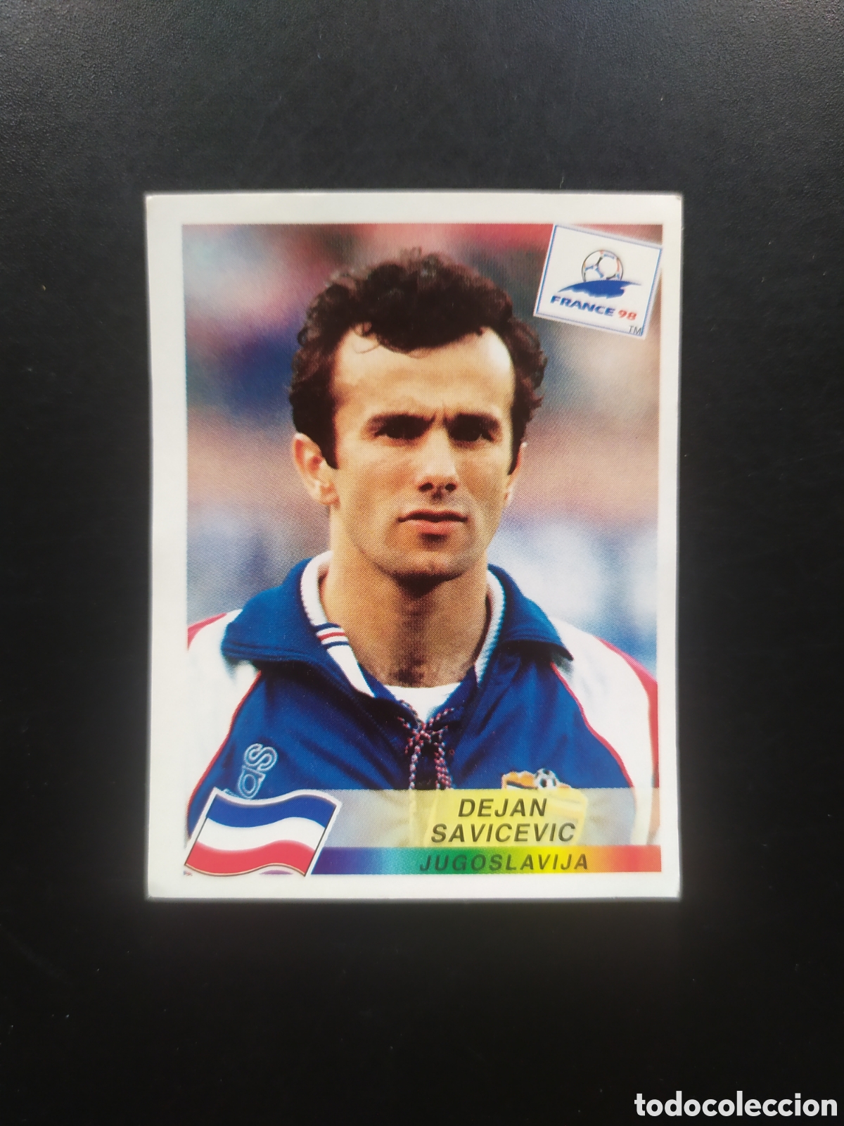 Cromos de F&uacute;tbol: Mundial Francia 98 panini Savicevic n&deg; 403 Yugoslavia sin pegar