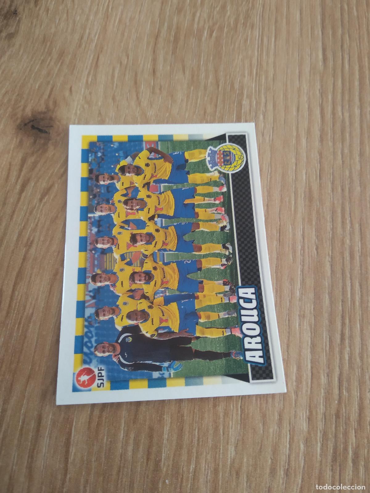 Fu&szlig;ball-Sticker: 38 EQUIPO PLANTILLA AROUCA CROMO FUTBOL PANINI LIGA PORTUGAL 2015-2016 FUTEBOL 15-16