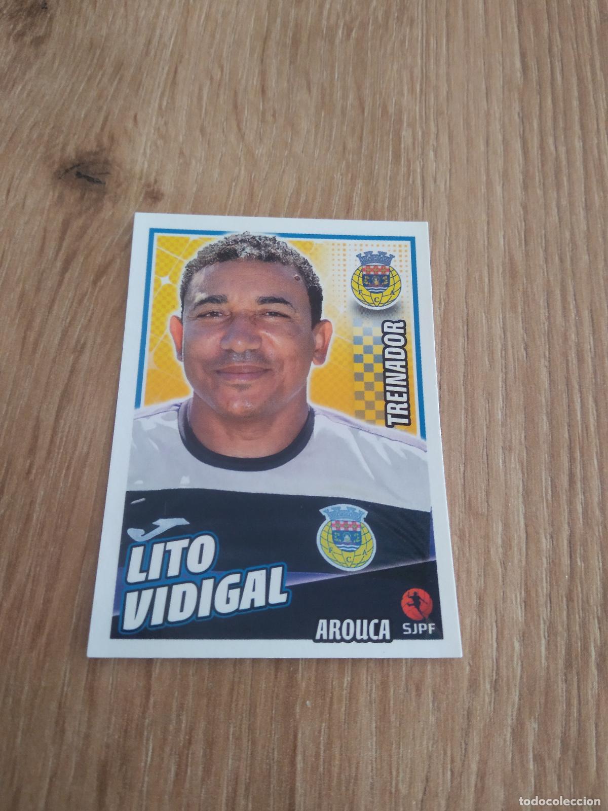 Fu&szlig;ball-Sticker: 39 LITO VIDIGAL AROUCA CROMO FUTBOL PANINI LIGA PORTUGAL 2015-2016 FUTEBOL 15-16