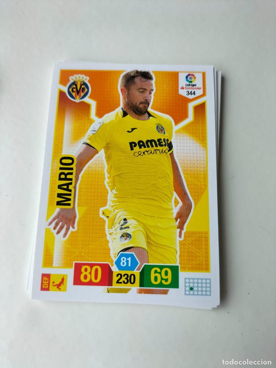 Fu&szlig;ball-Sticker: 1 CROMO FICHA PANINI ADRENALYN TEMPORADA 18-19 2018-2019 VILLARREAL C.F 344 MARIO