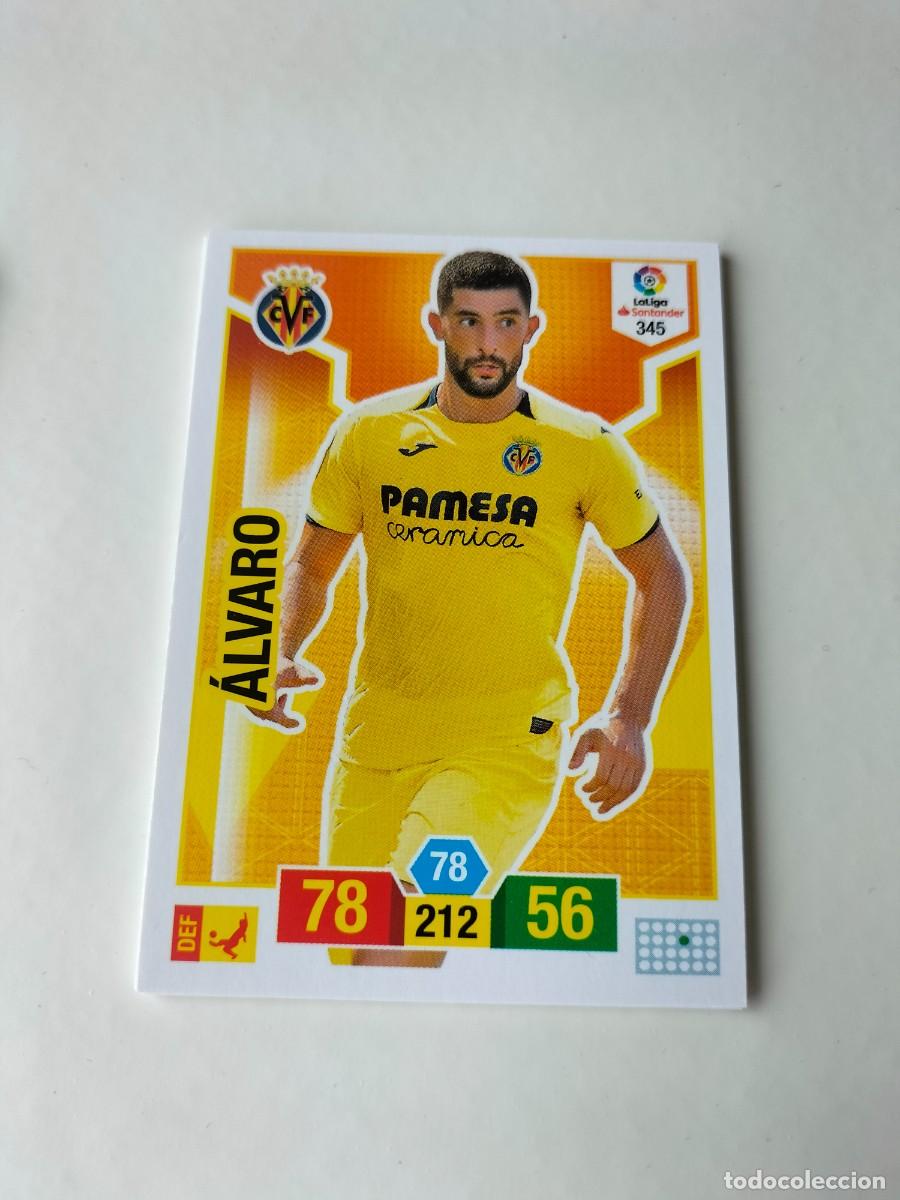 Fu&szlig;ball-Sticker: 1 CROMO FICHA PANINI ADRENALYN TEMPORADA 18-19 2018-2019 VILLARREAL C.F 345 &Aacute;LVARO