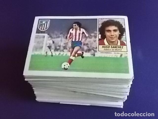 Figurine di Calcio: LOTE 108 CROMOS ESTE 84-85 TODOS DIFERENTES SIN PEGAR 4 BAJAS, 2 COLOCAS, 2 FICHAJES