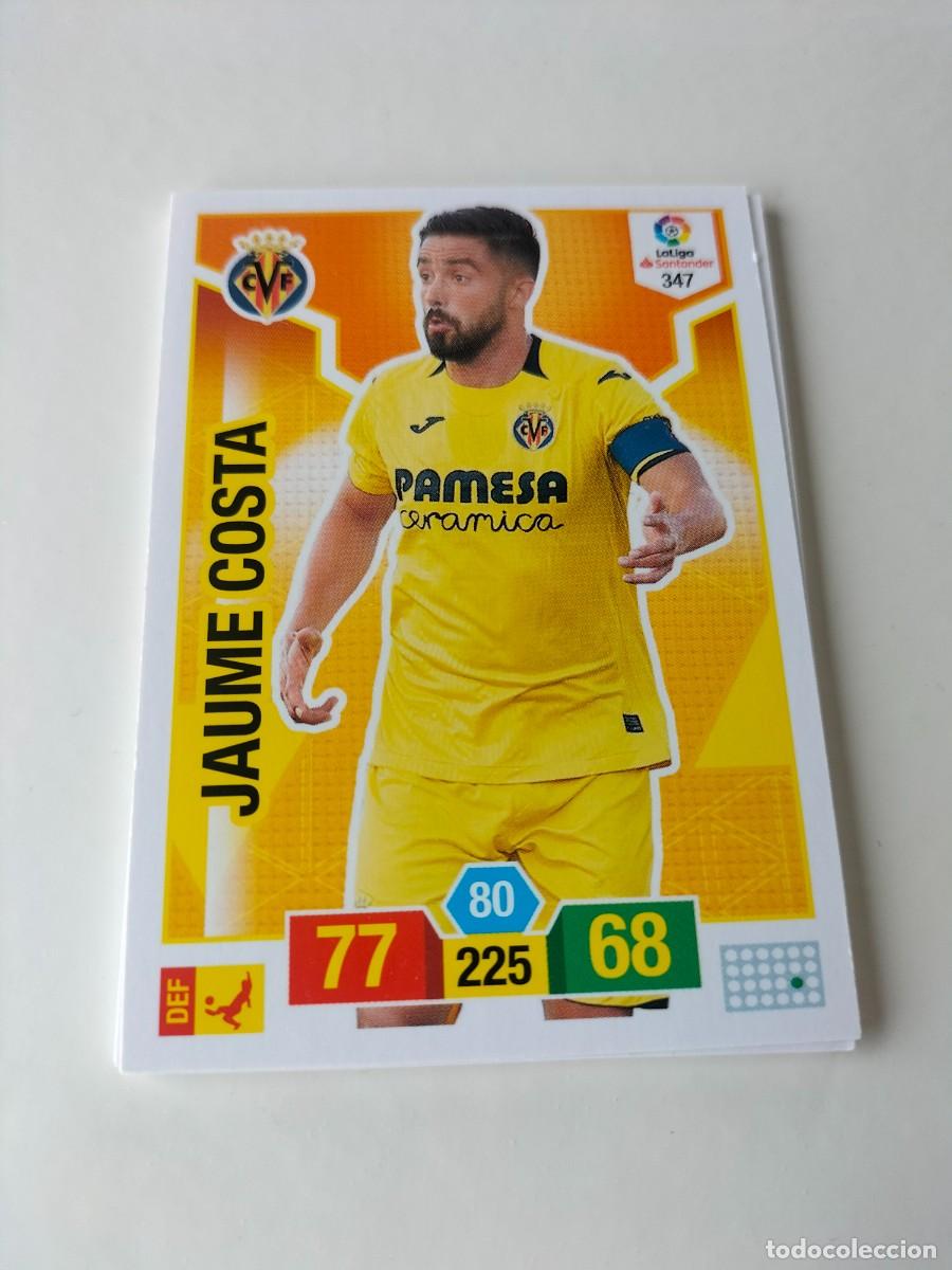Fu&szlig;ball-Sticker: 1 CROMO FICHA PANINI ADRENALYN TEMPORADA 18-19 2018-2019 VILLARREAL C.F 347 JAUME COSTA
