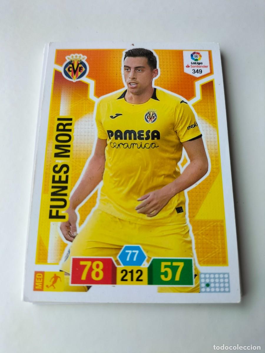 Fu&szlig;ball-Sticker: 1 CROMO FICHA PANINI ADRENALYN TEMPORADA 18-19 2018-2019 VILLARREAL C.F 349 FUNES MORI