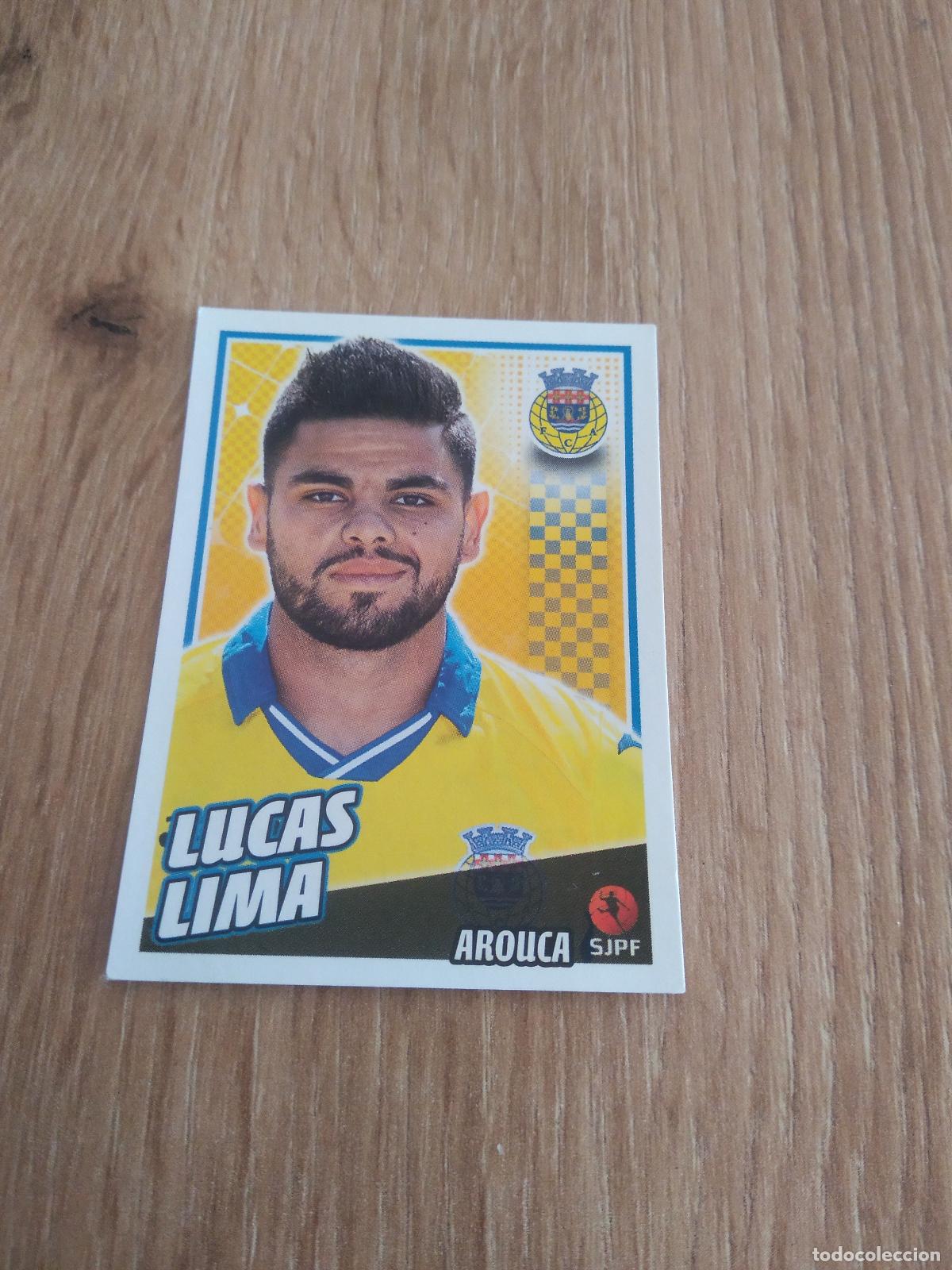 Fu&szlig;ball-Sticker: 46 LUCAS LIMA AROUCA CROMO FUTBOL PANINI LIGA PORTUGAL 2015-2016 FUTEBOL 15-16