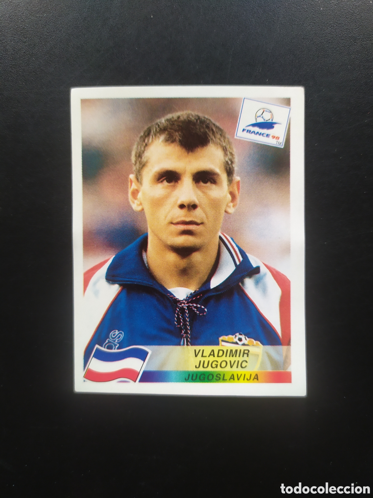 Cromos de F&uacute;tbol: Mundial Francia 98 panini Jugovic n&deg; 399 Yugoslavia sin pegar
