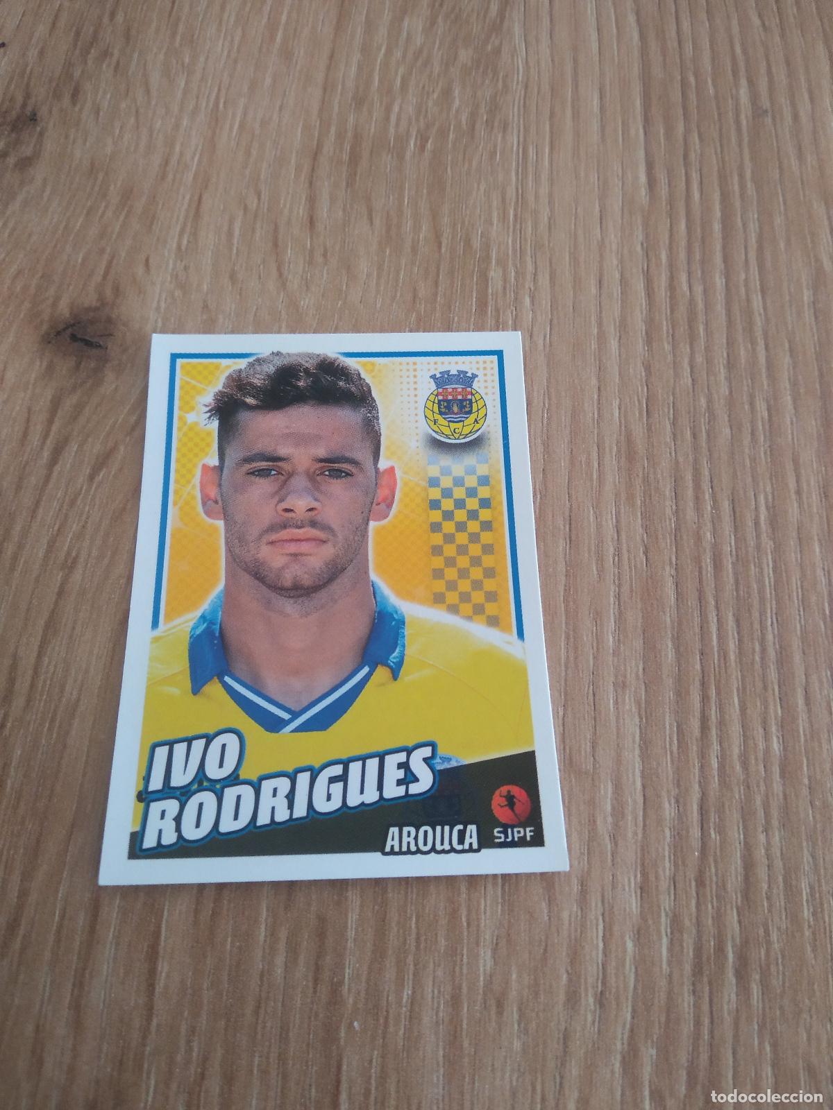 Cromos de F&uacute;tbol: 52 IVO RODRIGUES AROUCA CROMO FUTBOL PANINI LIGA PORTUGAL 2015-2016 FUTEBOL 15-16