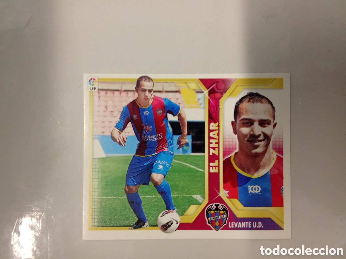 Cromos de F&uacute;tbol: EL ZHAR LEVANTE COLOCA LIGA ESTE 2011 2012 11-12. NUNCA PEGADO