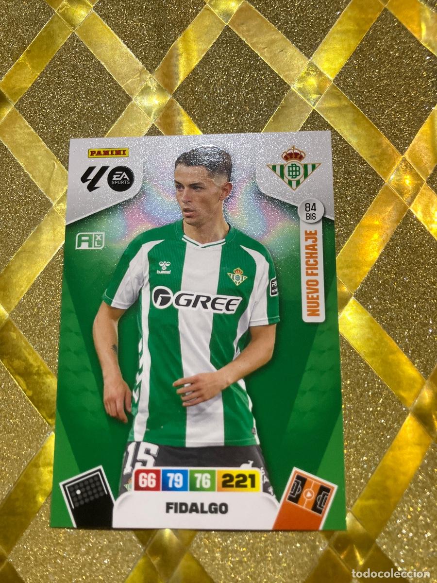 Figurine di Calcio: CROMO DE FUTBOL NUMERO BIS 84 FIDALGO BETIS ADRENALYN XL 2025 2026 PANINI !